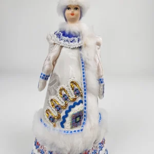 Angelina, Snow Duchess. Handmade Porcelain doll